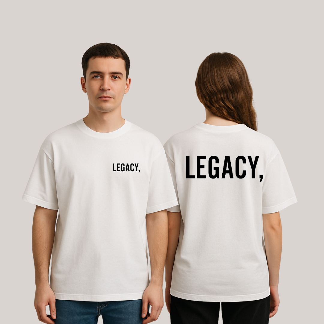 LEGACY White Oversized T-Shirt