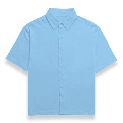Baby Blue Unisex Oversized Shirt