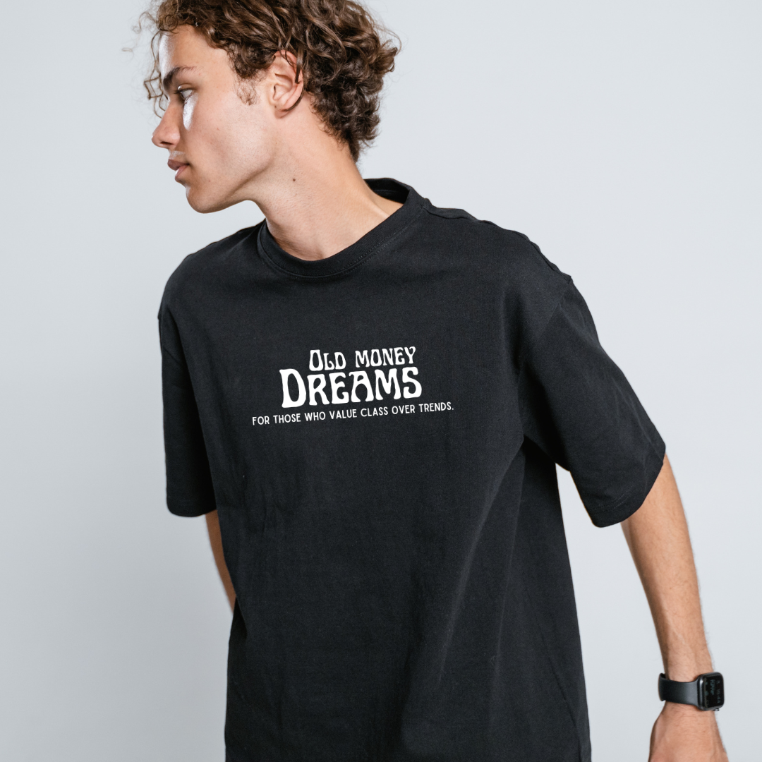 Old Money Dreams Oversized T-Shirt