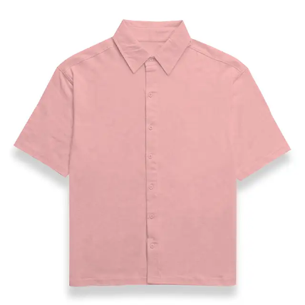 Light Baby Pink Unisex Oversized Shirt