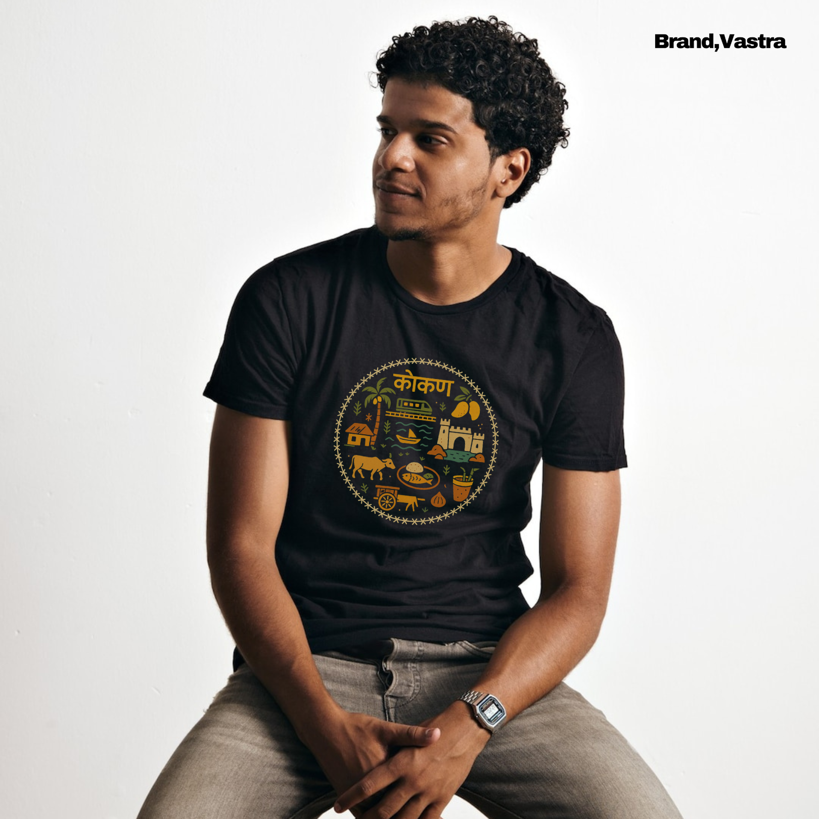 Konkan Art T-Shirt