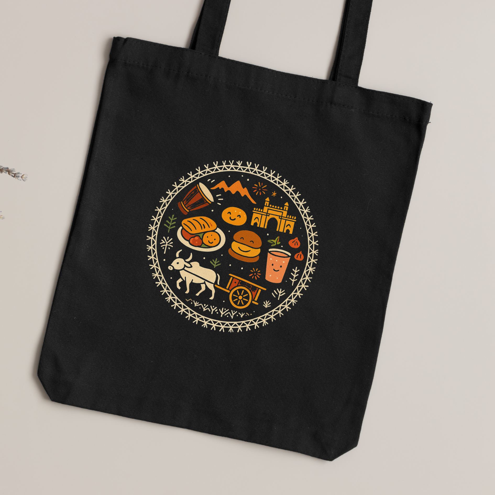 Essence of Maharashtra Tote Bag